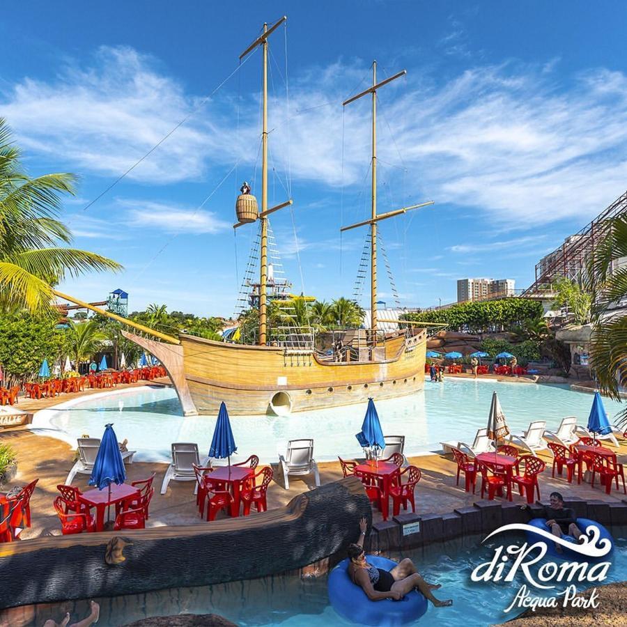 Diroma Resort Internacional Incluso 1 Acesso Ao Acqua Park Vulcao カルダス・ノバス エクステリア 写真